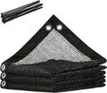 Royal Shade 4' x 2' Black 90% Shade Cloth Dog Kennel Shade Mesh Tarp Sunblock with Grommets for Dog Kennel Cover, Fence Privacy Screen, Greenhouse, Chicken Coop & Pet Playpen (We Make Custom Size) - color: Black, size: 0 4' X 0 2'