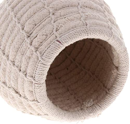 Litewoo Bird Breeding Nest Warm Rope Bed House for Small Medium Bird Parrot Parakeet Conure Cockatiel Canary Finch Lovebird Budgie (C: Cotton Rope) - color: C - Cotton Rope