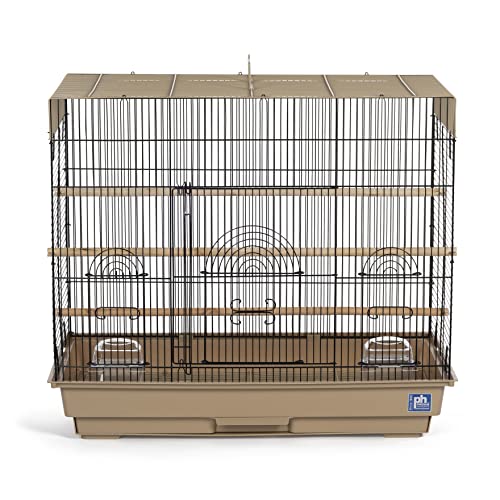 Prevue Pet Products Flight Cage, Brown/Black SP1804-5 - color: Brown and Black