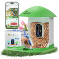 Bird Feeder with Camera, Smart Bird House with Cam for Outside, 2K HD Auto Record Video, AI Identification & Instant Alerts, Solar Powered, Bird Watching Gifts for Family and Birdlovers | 2K HD Auto Record Video, AI Identification & Instant Alerts, Solar