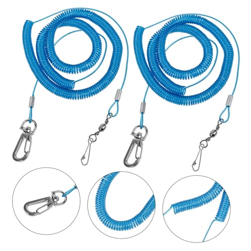 TOYANDONA 2pcs Parrot Training Leash Elastic Flying Rope for Safe Outdoor Activities Comfortable for Birds for Parrot and Training