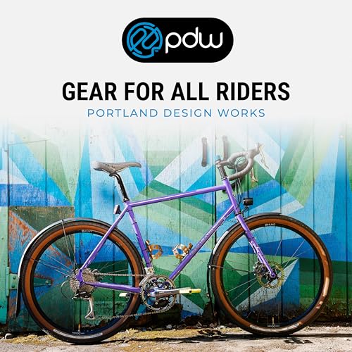 Portland Design Works Water Bottle Cage - Lightweight Water Bottle Holder for Bikes, RATTLESNEK KEJ, Black - Right Opening - style: RATTLESNEK KEJ - Black - Right Opening