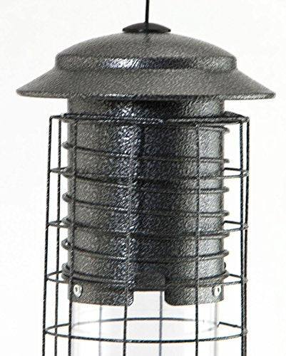 Audubon Dragonfly Squirrel Proof Tube Bird Feeder