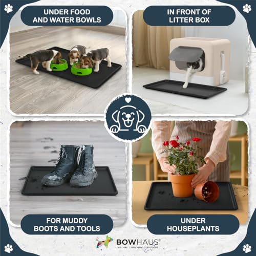 CAPHAUS 28.9" Replacement Tray for 30” Dog Crate, Durable, Multi-Purpose Plastic Bottom Pan for Pet Kennels, Easy to Clean & Install - color: Tray Only, size: 28.9"L x 18.1"W x 1.0"H