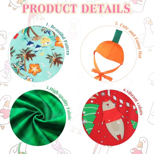 8 Set Boy Style Porch Goose Outfit 23inch, Seasonal Bundle | For Lawn Yard Decor, Seasonal Themes Include Fall Halloween Thanksgiving Christmas Valentines Easter Summer, Dress Hat Set - size: 23Inch, style: Boy Style