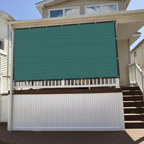 80% Shade Cloth-Durable UV Blocking Mesh Tarp for Garden,Patio,Greenhouse & Chicken Coop-Sun Shade Cover with Grommets for Plants,Dog Kennel,Outdoor Use[Green 3×10FT] - size: 3×10FT
