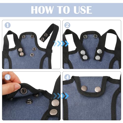 3Pcs Chicken Saddle for Hen, Chicken Saddles with Adjustable Strap | Chicken Aprons for Hens, Chicken Saddles Protector, Feather Protector for Back and Sides Poultry Accessories for Hens