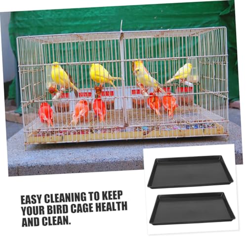 HEMOTON Dog Crate Tray Replacement Versatile Plastic Tray for Bird Cages Rabbit Cages and Pet Crates Easy to Fit