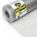 Hardware Cloth 1/4 Galvanized Wire Mesh Roll 8" x 20' (23 GA), Chicken Wire Fence for Pens, Coops, Rabbit/Snake Fences, Supports Poultry Netting Cage Fence - size: 1/4" 23ga 8in x 20ft