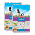 Kaytee Clean & Cozy White Paper Bedding for Guinea Pigs, 100 Liters | Fresher habitats with rabbit bedding. Hamster bedding for small pets. 99% dust-free, absorbs 6x, white bedding - size: 100 Liters