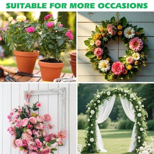 Floral Chicken Wire for Craft, 4 x 118 Inch Galvanized Iron Garden Fence Barrier Chicken Wire Netting, Galvanized Hardware Netting for Protect Plant, Preventing Snakes, Foxes