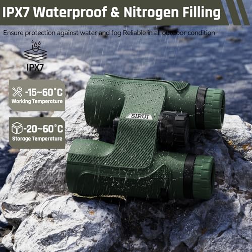Beyond 10x42 Binoculars with ED Glass, HD Optical System, Waterproof, Fogproof, Tripod Adaptable, Rubber Armor for Outdoor, Bird Watching