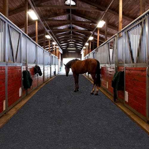 Horse/Stable Mats - Duty Stall Mats - for Floor Surface/Absorbent mat Lightweight Washable Floor Mat，Back Non-Slip，Keeps Stable Floors Clean and Dry Over time (48''x 72'') - size: 4' x 6' (Rectangular)