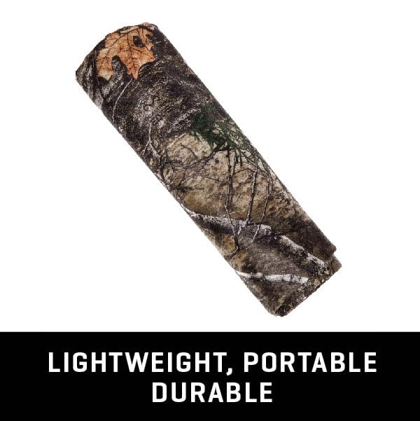 Allen Company Portable Ground Blind for Turkey and Deer Hunting - Outdoor Shooting Gear - Comes with Stakes for Easy Set Up - Realtree Edge Camo - 10" L x 27" H