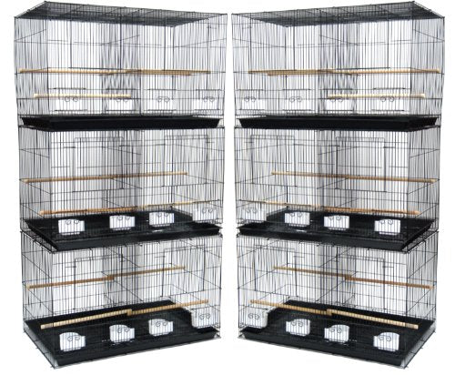 YML BREEDING BIRD CAGE, SMALL, BLACK - color: Black