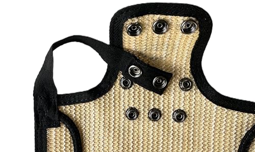 DOWN UNDER OUTDOORS Medium-Large Chicken Saddle Hen Apron Saver (Sand Mesh) | Adjustable Straps, Chicken Apron, Poultry Saver, Pet Supplies, Including Shoulder Cover, Breathable Cotton Canvas/Mesh - color: Sand Mesh