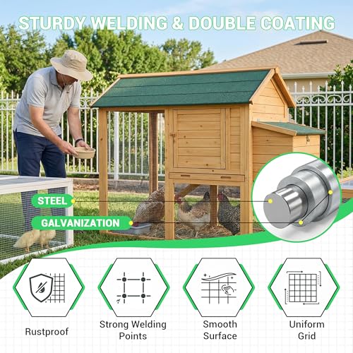 Land Guard Hardware Cloth 1/2 Inch 48inx100.1ft 19 Gauge Square Chicken Wire Fence Mesh Roll Raised Garden Bed Plant Supports Poultry Netting Cage Snake Fence… - size: 1/2inch 48inch×100.1ft