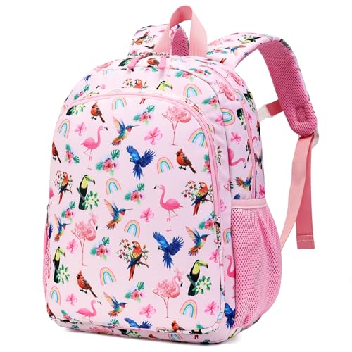 Toddler Backpack for Elementary School Girls, Preschool Kindergarten Backpack,Lightweight Cute Kids School Bag for Girls