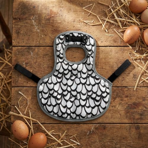 Adjustable Chicken Saddle for Hens, Waterproof Poultry Vest Jacket, for Feather Loss Prevention and Rooster Protection