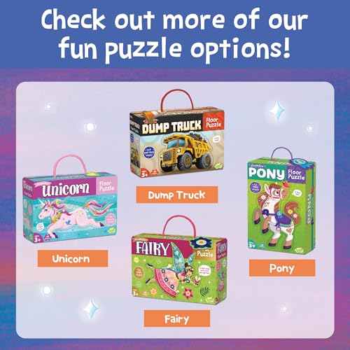 Peaceable Kingdom Shimmery Hoot Owl Hoot 49 Piece Floor Puzzle | A giant floor puzzle that builds focus and patience. Ages 3+. - style: Owl