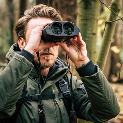 Kite Optics APC STABILIZED 18x50 ED High Performance Binoculars for Hunting and Bird Watching/Marine Use - 18x Magnification with Image Stabilization, IPX 7 Waterproof, Li-Ion Battery, +30 Hours - style: Li-Ion Battery