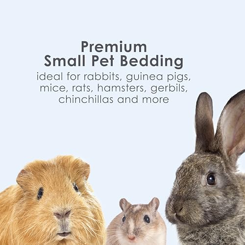 Kaytee Clean & Cozy White Paper Bedding, Made for Small Animals, 100 Liters, Pack of 2 - size: 100 Liter