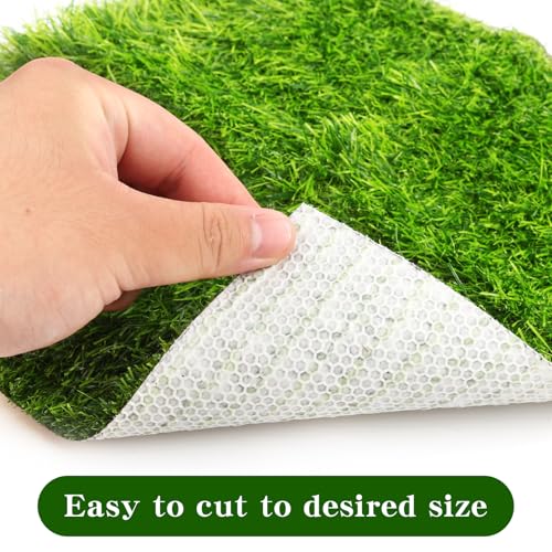 Chicken Nesting Pads Set 12×12"-Washable Artificial Grass Nesting Pads-for Chicken Coopsfor Chicken Coop and Pet Garden Lawn Indoor Outdoor (10 Pack)