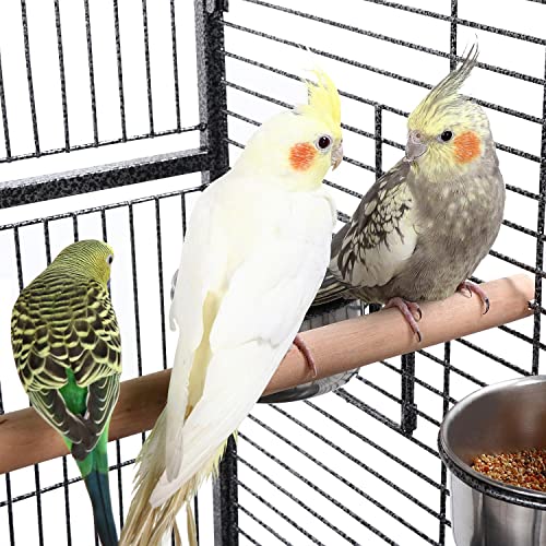 Yaheetech 68-inch Rolling Play Top Large Parrot Bird Cage for African Grey Cockatiel Conure Lovebird Parakeet Budgie