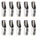 beduan 1/2" NPT Pig Nipple Water Feeder Stainless Steel Automatic Water Drinker for Pigs (Pack of 10) - size: Pack of 10