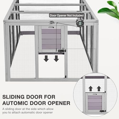 Large Chicken Coop Run Extension-Durable Chicken Enclosure for Chicks, Ducks, Rabbits(20.73 Ft²)