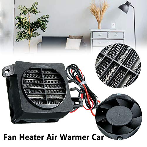 12V 100W Energy Saving Constant Temperature Heating Element Heaters for Car Small Space Heating Incubator(Black+Red)