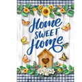 Briarwood Lane Country Home Sweet Home House Flag - color: Country Home