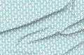 Spoonflower Fabric Bunny Rabbits Small Scale Blue on Petal Signature Cotton | Yard | Easter Bunnies Eggs Decor Print | Use for Sewing Quilting Apparel Home Decor - size: Yard