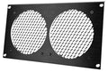 AC Infinity Ventilation Grille, for PC Computer AV Electronic Cabinets, Also mounts Two 120mm Fans | Also Mounts Two 120 mm Fans