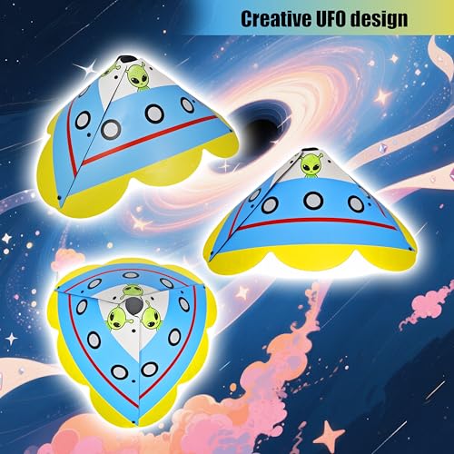 Alien UFO - Shaped Squirrel Baffle for Bird Feeders - Effective Squirrel Deterrent - Colorful & Durable Outdoor Accessory