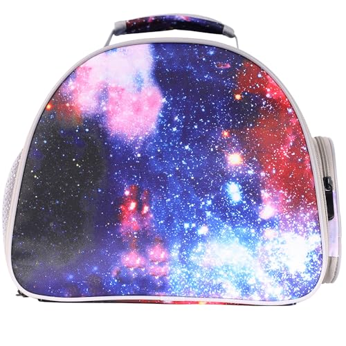 Bearded Dragon Travel Carrier, Guinea Pig Carrier Bag - Portable Small Animal Carrier Great for Bunny Lizard Hamster Hedgehog Outgoing Travel Carrying Case (Carrier - Blue) - color: Carrier - Blue