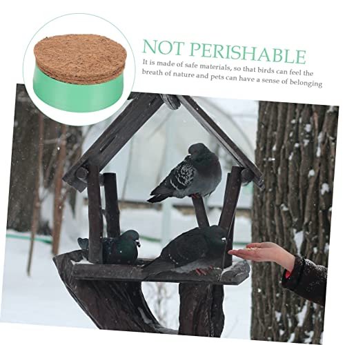 3sets Pigeon Nest with Cushion Mat Durable Plastic Bird Nest for Breeding and Hatching Comfortable Home for Pigeons and Birds for Pet Shops and Zoos