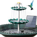 AISITIN 3.5W Solar Fountain with 3 Tiered Bird Bath, DIY Solar Water Pump | 2026 Detachable Solar Powered Fountain Pump for Bird Bath, Garden, Fish Tank and Outdoor Bird Feeder