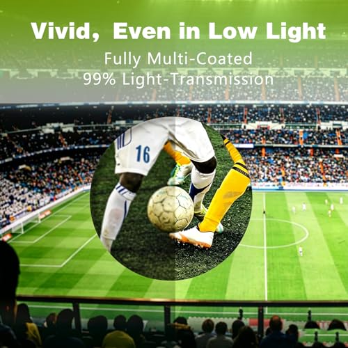 12x42 UHD High Powered Binoculars for Adults (12X42)