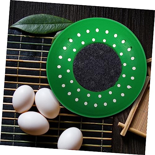 BESTonZON 4Pcs Bird Hatching Nest Bowl Durable Nesting Bowls for Pigeons Quails and Doves Convenient Breeding with Washable Breathable Design and Non Slip Mat