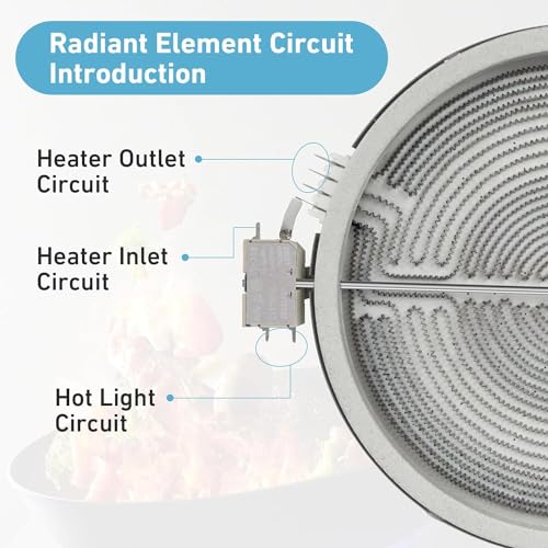 DG47-00065A W10189281 12in Triple Radiant Element Compatible With Samsung | 12in Triple Radiant Surface Element Compatible With Samsung Stove W10189281 DG47-00065A DG47-00021A DG47-00022B - style: DG47-00065A