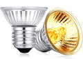 Reptile UV Bulbs, 2 Pack 50W Basking Heat Lamps, Habitat Basking Heat Bulb, UVB Light for Terrariums (E27, 110V) - color: 50w Bulb