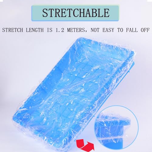 20pcs Disposable Bird Cage Liners, Large Size 28x20in Clear Plastic Parakeet Cage Liner Bag, Bird Cage Accessories Film Cover for Finches Canaries Cockatiels Birdcage and Bunny Guinea Pig(20)