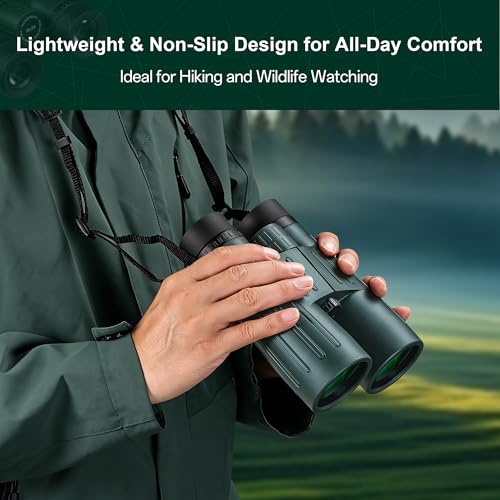 18x56 UHD Binoculars for Adults High Powered with Upgraded Phone Adapter, Wide Field of View Binoculars with Clear Low Light Vision, Lightweight Waterproof Binocular for Bird Watching Travel Cruise
