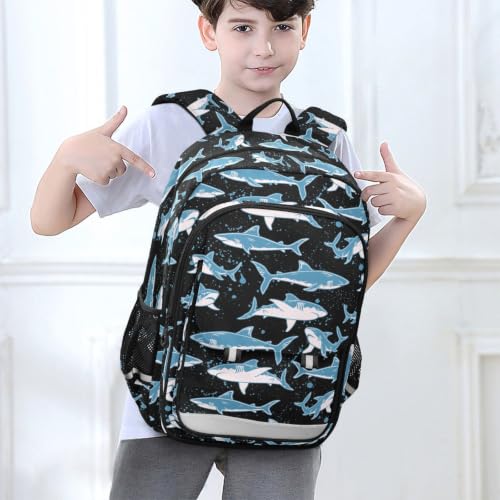 Kids Backpack Elementary Middle School Bags for Boys Girls | Travel, Daypack, Lightweight, Waterproof, with Reflective Strip - color: Multi 18