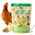 Natural Chicken De-Wormer Powder (1.3 LB) | Herbal Poultry Feed Additive with Chili for Laying Hens & Backyard Chickens | Egg-Safe for All Ages | Made in USA