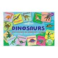 eeBoo Little Dinosaurs Memory & Matching Game, Ages 3+, 1-4 Players | Teaches dinosaur names & pronunciation. Sharpens recognition, concentration & memory skills. Includes 36 tiles, 18 pairs - style: Dinosaurs