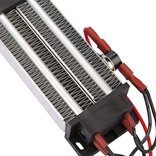 Ceramic Air Heater 500W 110V with Thermostat for Incubator Cabinet Electric Heating Element