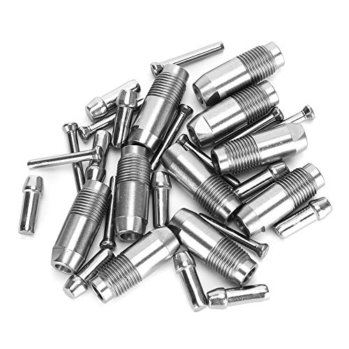10pcs Automatic Chicken Waterer Nipple Drinker Stainless Steel Chicken Water Nipple Drinker Feeder Automatic Chicken Drinking Nipple