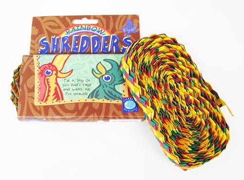 Planet Pleasures Zig-Zag Style Rainbow Shredders Toy, Small - size: Small, style: Zig-Zag